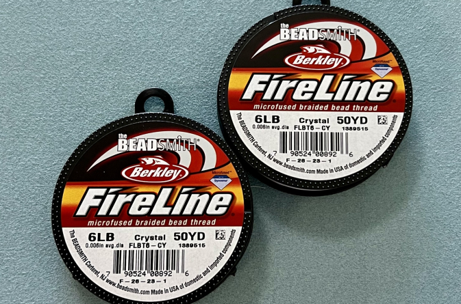 FireLine~6LB white $110_2pcs