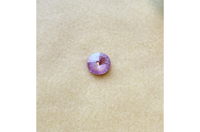 Round Stone Lavender 14mm $12_pc Stock 20_pcs