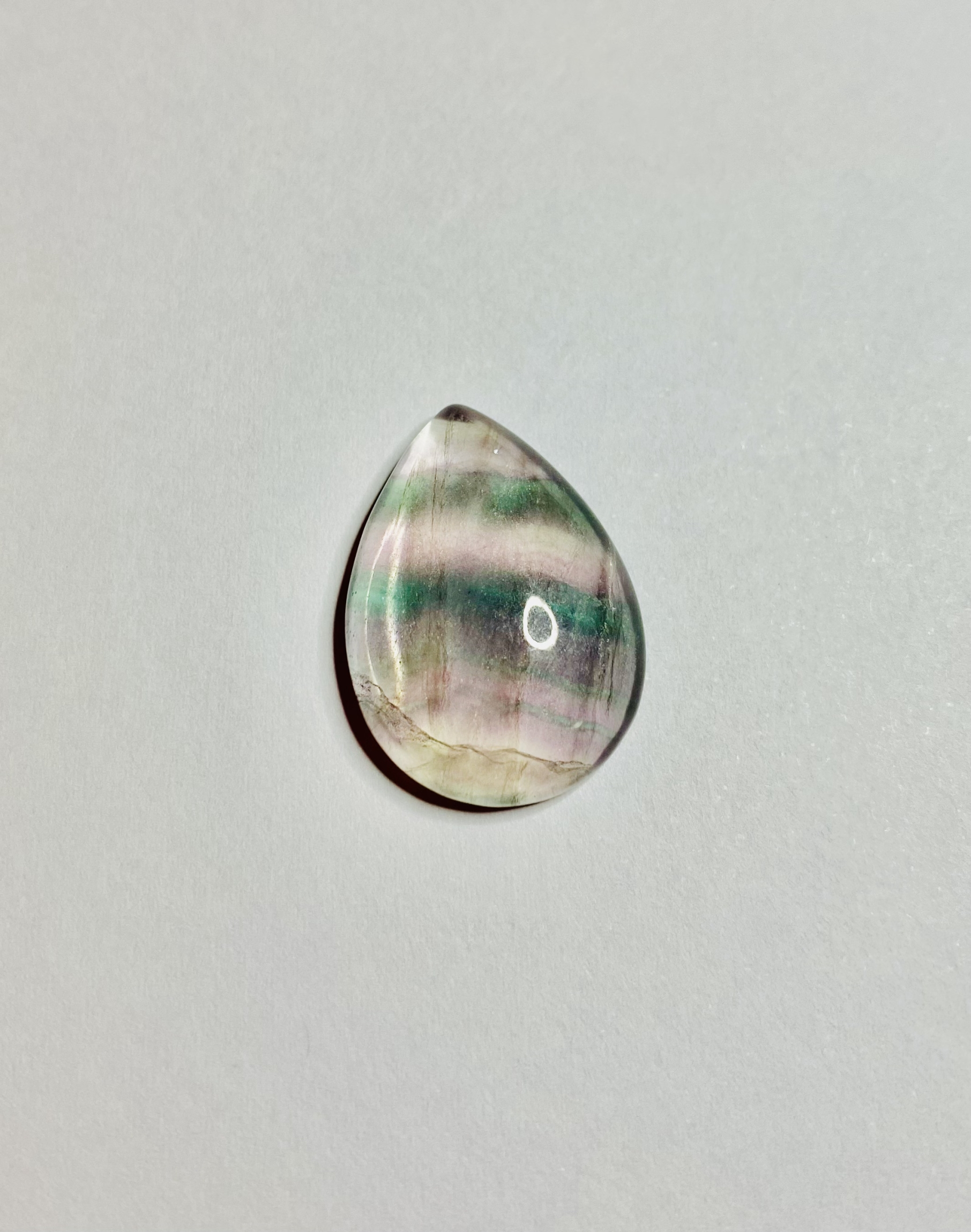 Self Photos / Files - Rainbow Fluorite 25x18x7mm (C) $68_pc 